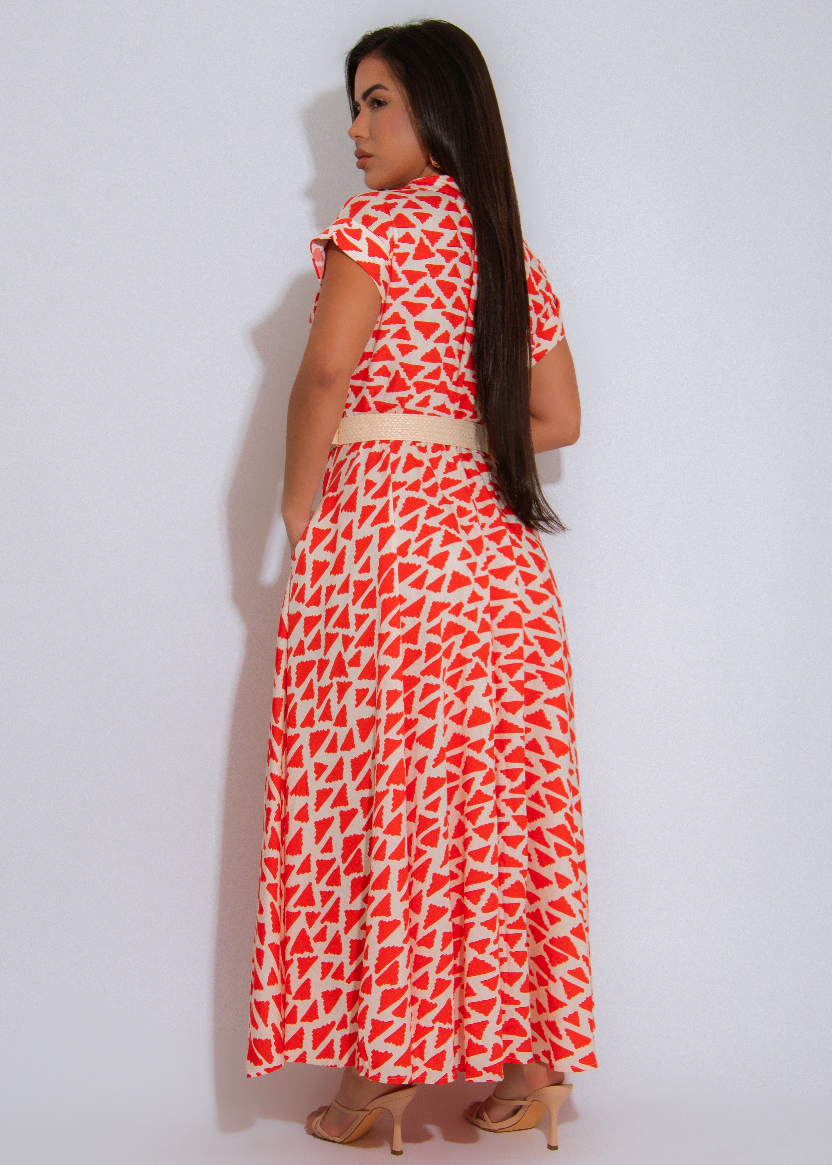 Daytrip Tempo Maxi Dress Orange