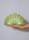 The Pearl Tide Clutch Green