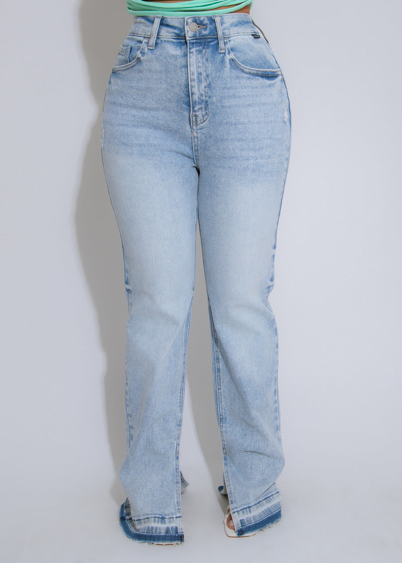 Sunday Ease Jeans Light Denim