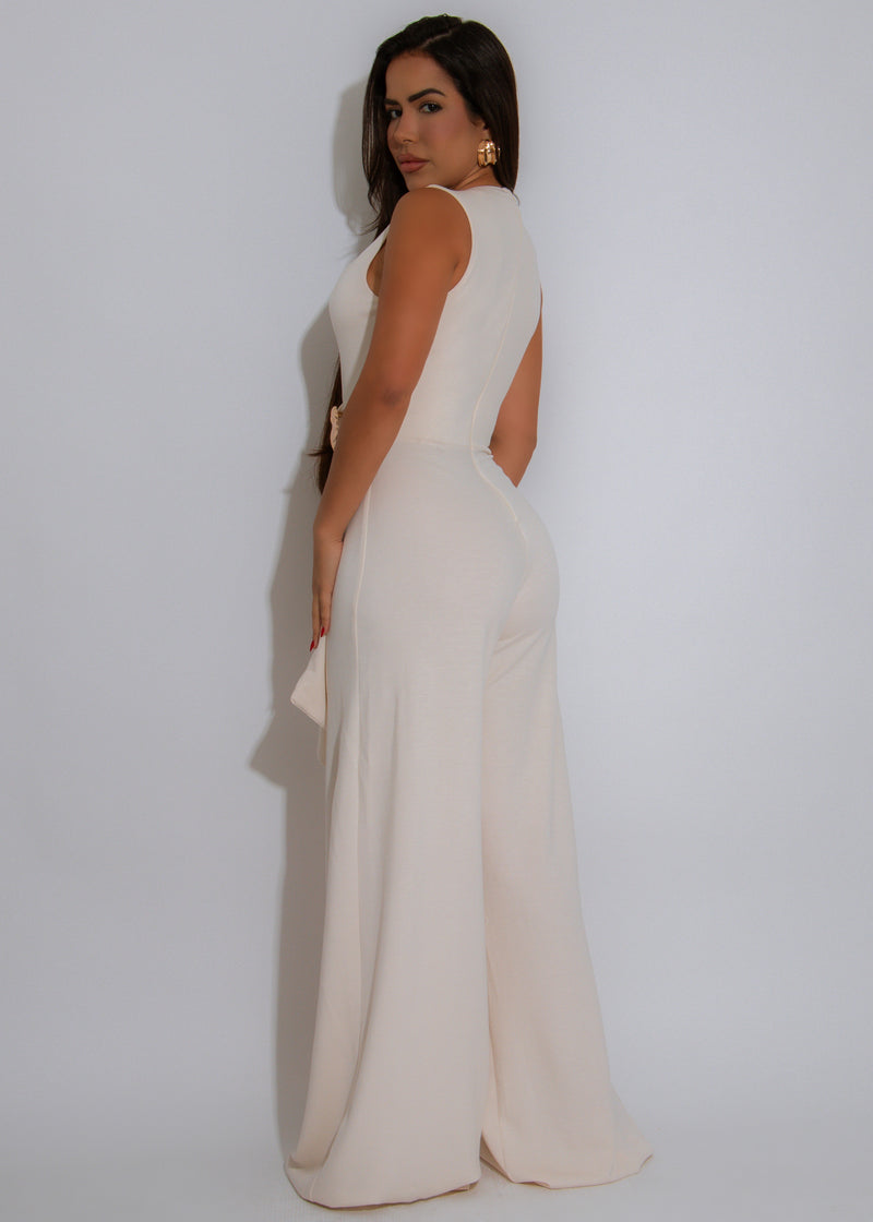 Soft Power Jumpsuit Nude