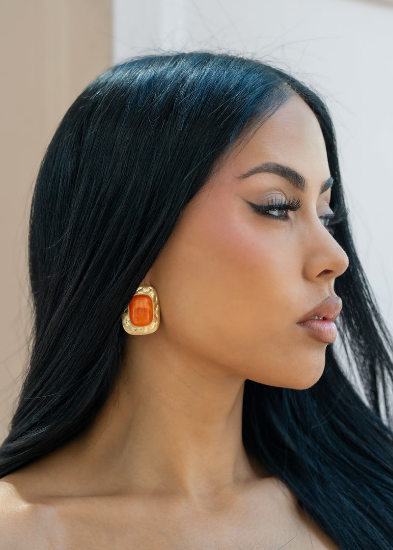Everything To Me Earrings Orange
