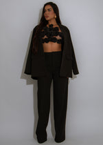Sharp Code Pant Black