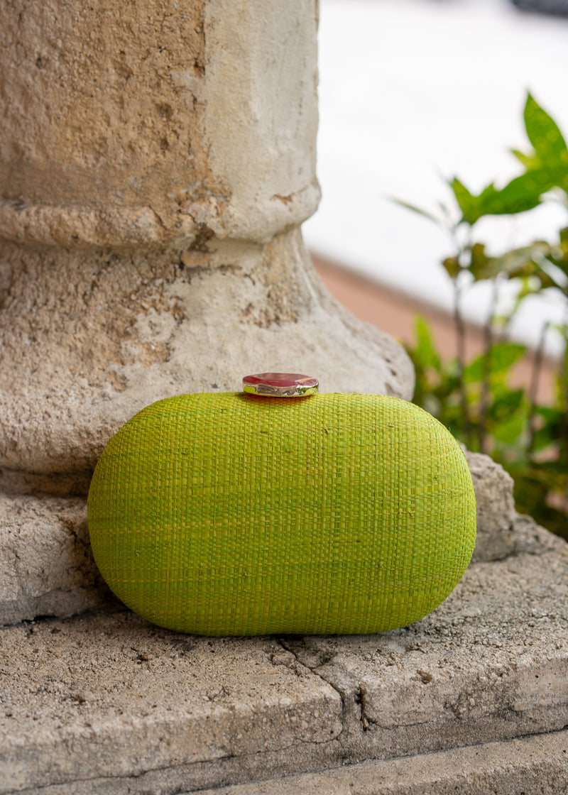 Riviera Luxe Clutch Green