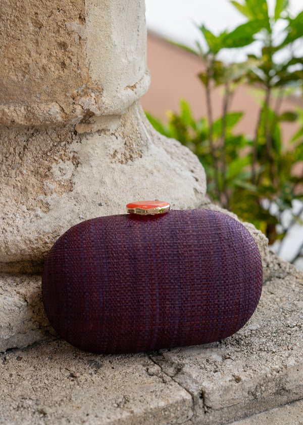 Riviera Luxe Clutch Purple
