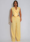 Executive Energy Pant Set Yellow
