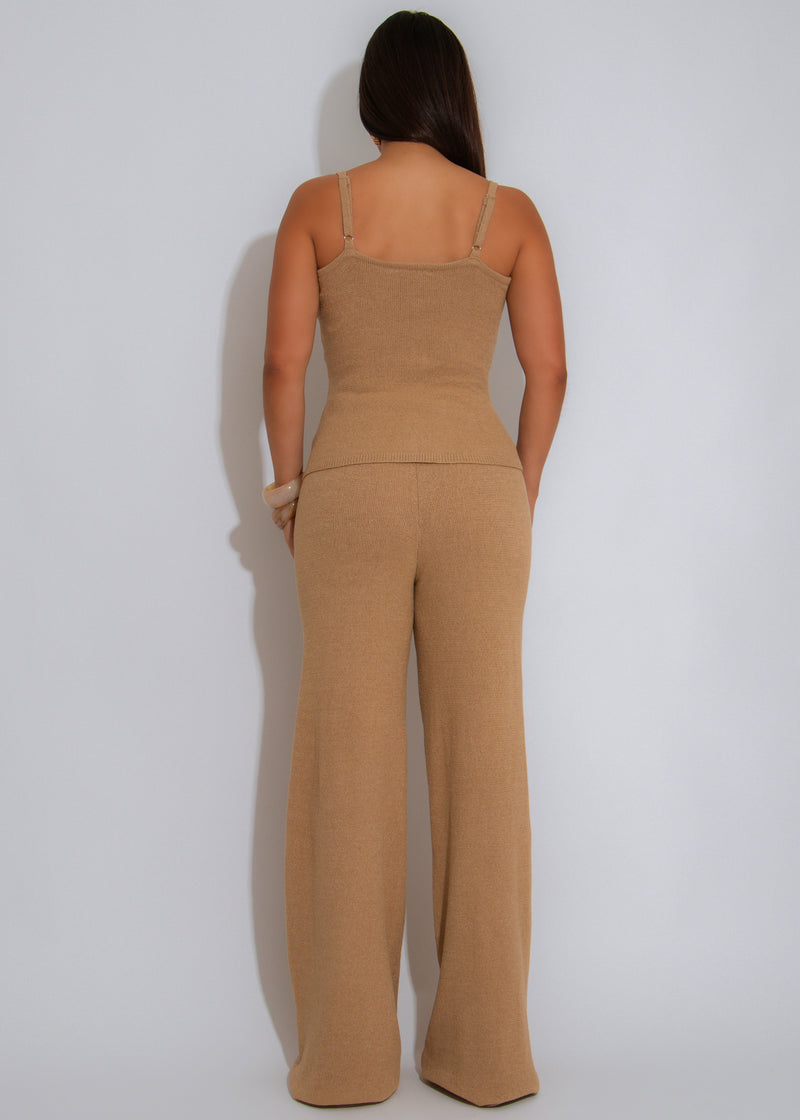 Second Skin Pant Set Nude