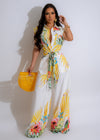 Stylish mustard yellow jumpsuit perfect for a special vacation getaway
