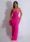 The Best Of Me Mesh Maxi Dress Pink