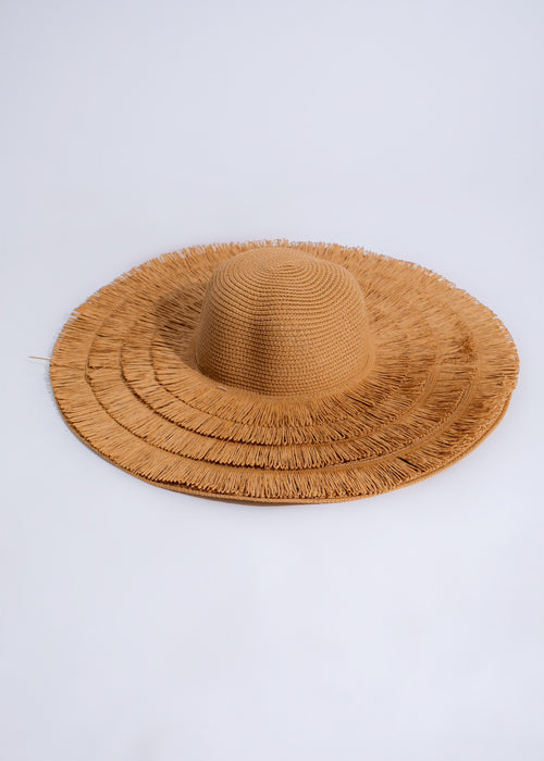 Luxury Vacay Hat Brown