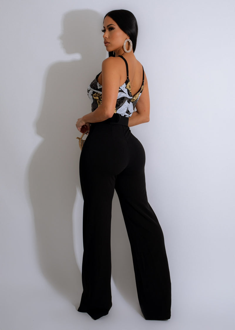 Someone Special Jumpsuit Black