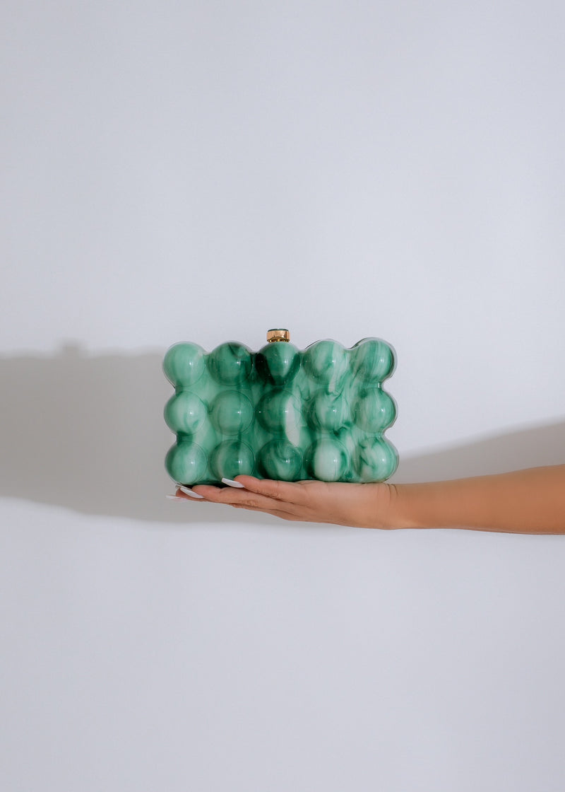 Only The Best Clutch Green, a stylish and durable accessory for any outfit, made with high-quality material and designed for versatility and functionality