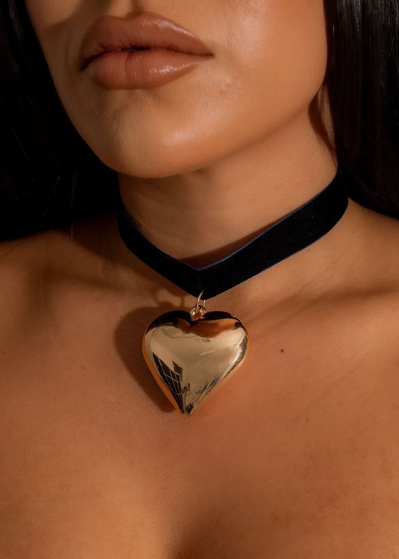 Lovely Girl Heart Choker