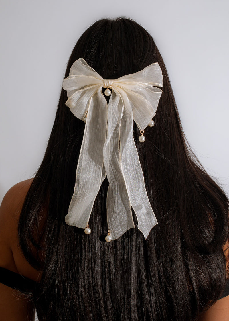 Delicate Bow Hair Clip