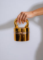 New Addiction Clutch Yellow Gold