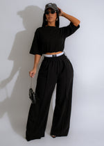 Day By Day Pant Set Black
