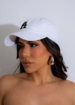Cool Girl LA Hat White
