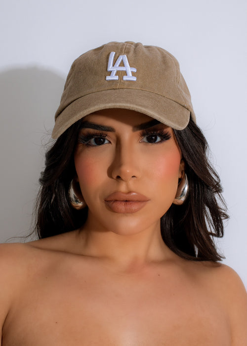 Cool Girl LA Hat Brown