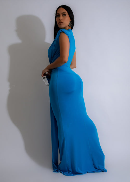 Day To Day Maxi Dress Blue