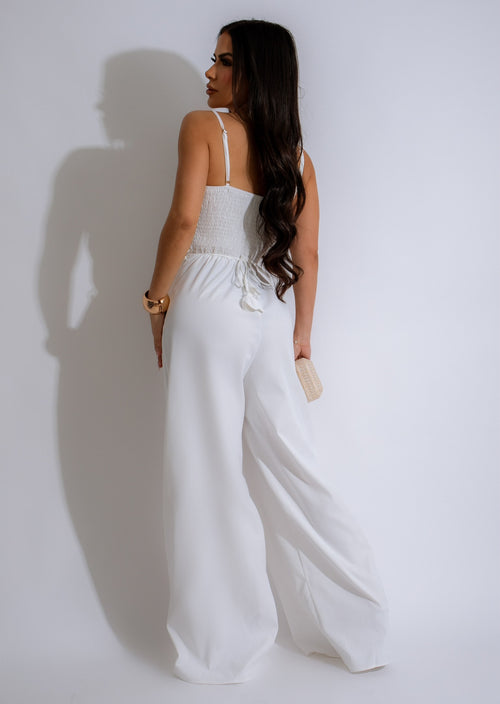 Very Elevate Jumpsuit White