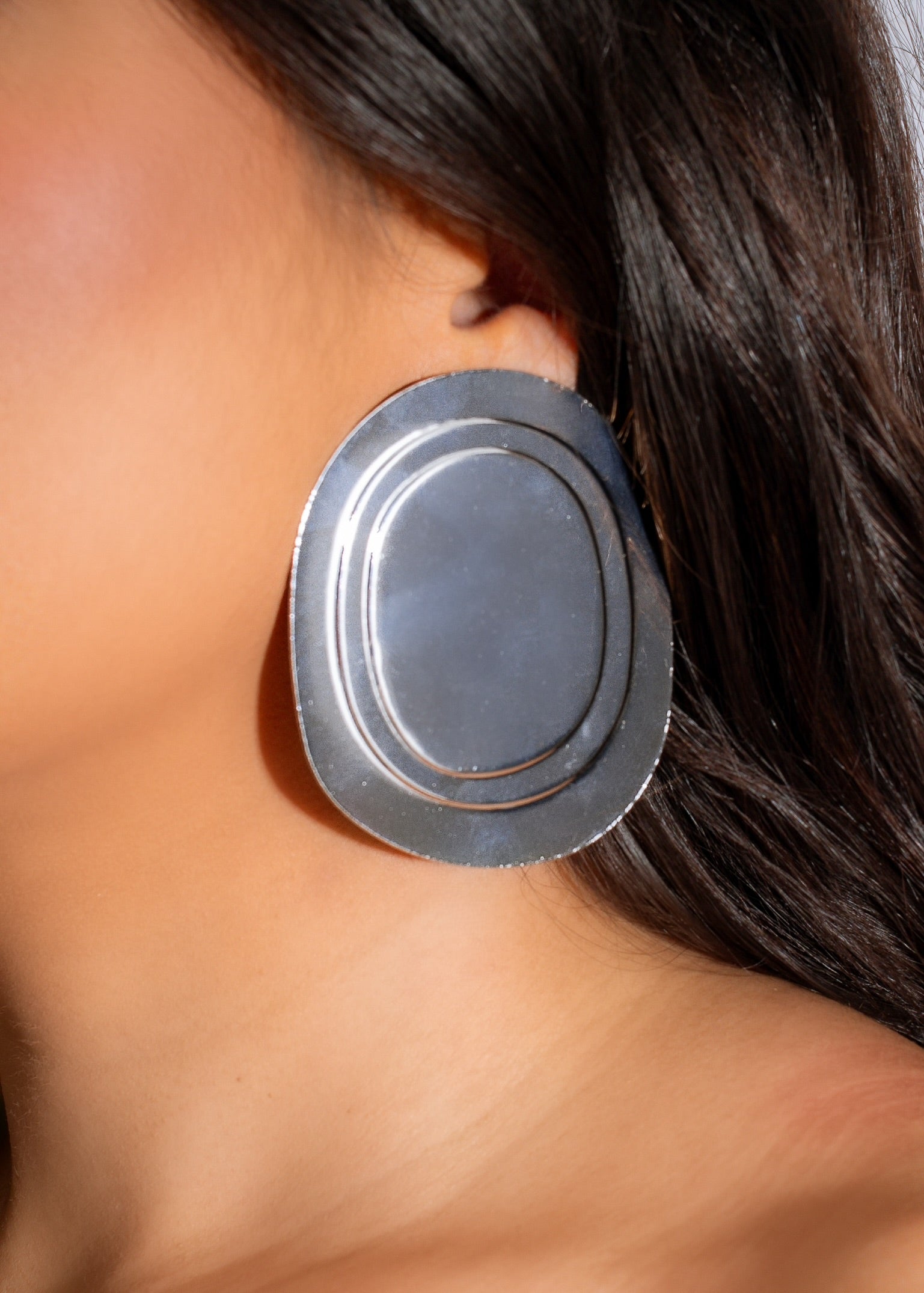 Beautiful and elegant Best Night Earrings in silver, perfect for any evening event