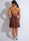 Always Fit Mini Dress Set Brown - Stylish and versatile fashion outfit for any occasion