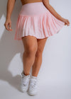Namaste Tennis Skirt Pink