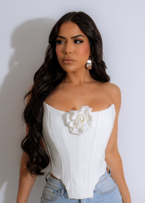 Personal Growth Bustier White