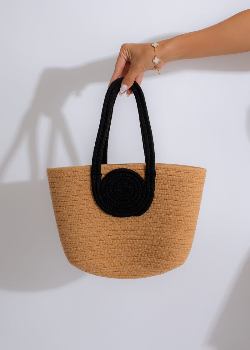 Vacay Season Handbag Nude: Stylish and versatile handbag perfect for summer getaways