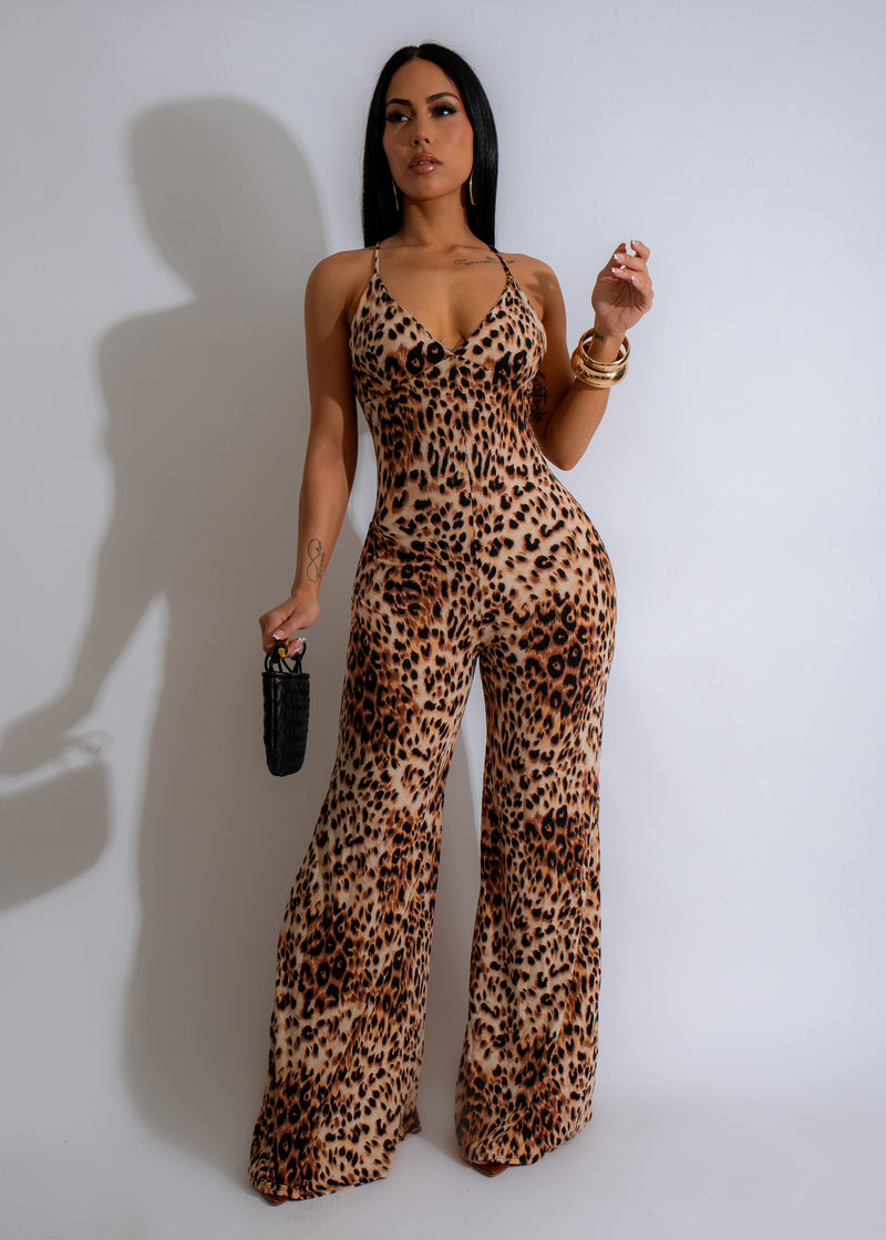 Stylish and comfortable Savage Jumpsuit Brown designed for the modern woman
