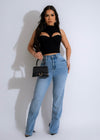 Light denim jeans, the Thoroughfare Jeans Light Denim, in a casual, comfortable style