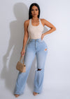 Basic-But-Cute-Crop-Top-Nude-Flattering-Fit-Simple-Design-Comfortable-Fabric
