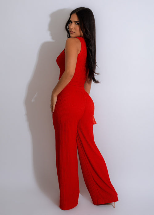 Lift Me Up Pant Set Orange