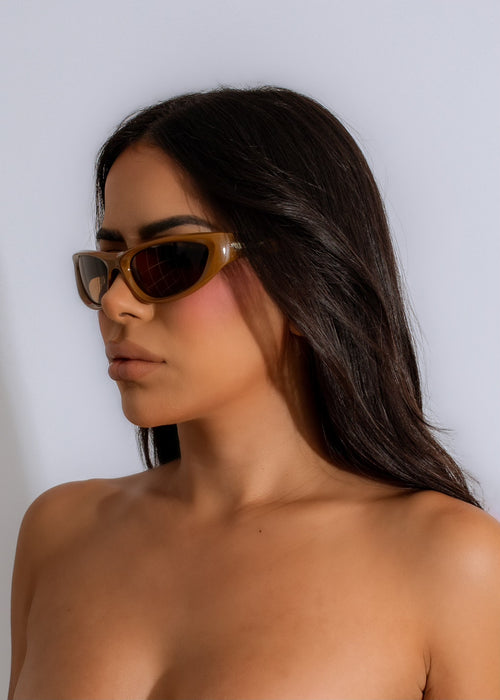 Her Look Sunglasses Brown