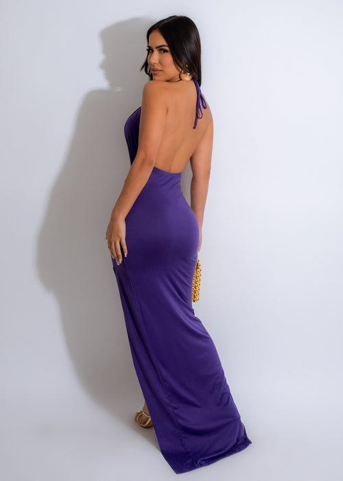 Meet You There Maxi Dress Purple