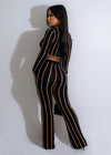 Fool For Love Sweater Pant Set Black