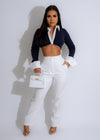 Just Go With It Sweater Crop Top