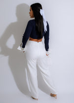 Just Go With It Sweater Crop Top