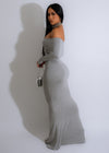 I Need Your Love Maxi Dress Grey