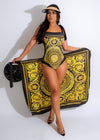 Passion Traveler Swimsuit Set Black