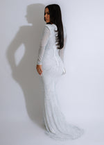 Pressurelicious Diamonds Mesh Maxi Dress