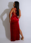 Sweet Promises Midi Dress Red