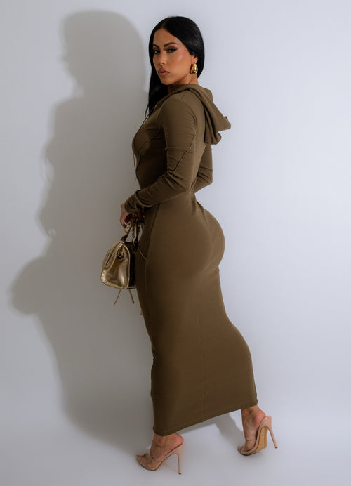 Always Trending Maxi Dress Green