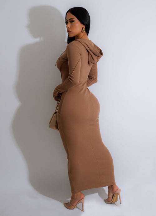 Always Trending Maxi Dress Brown