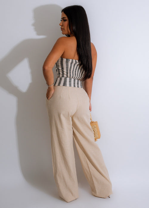 More Self Love Linen Pant Set