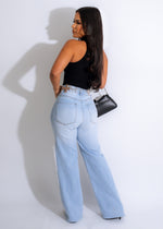 Just Like Ribbed Bodysuit Black