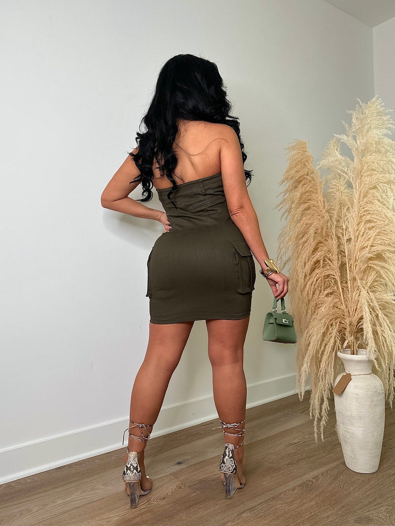 Magical Mystery Cargo Mini Dress