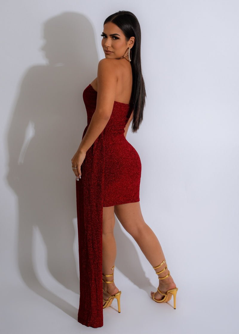 Petite red mini dress sale
