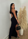 Lucky Strike Maxi Dress Black