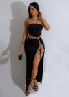 Peace Begins Sequin Mesh Maxi Dress