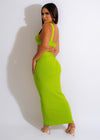  All Your Love Bandage Skirt Set Green - Stylish and versatile green bandage skirt set perfect for any occasion